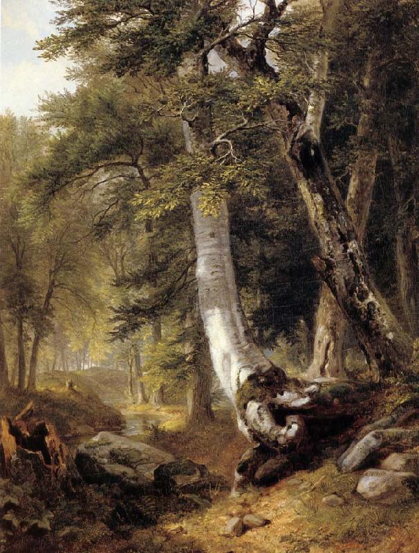 Asher Brown Durand Sketch in the Woods China oil painting art